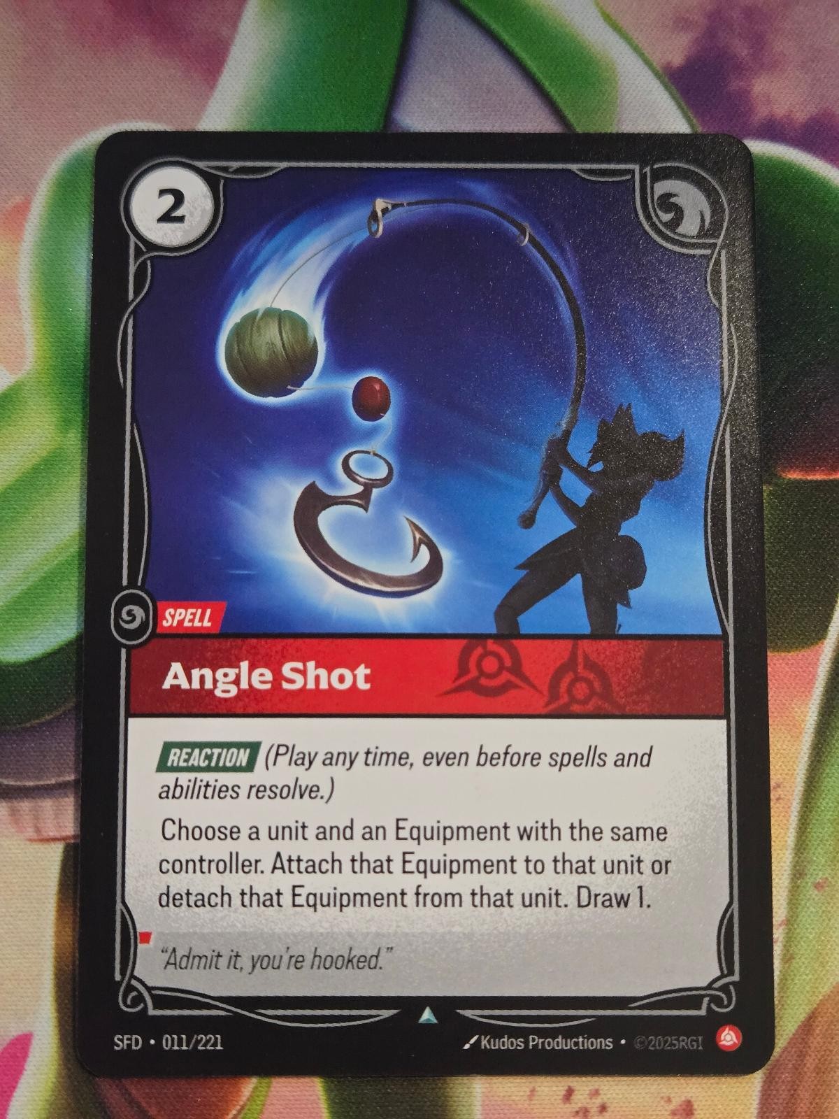 Angle Shot 011/221 Uncommon Spiritforged Riftbound Near Mint
