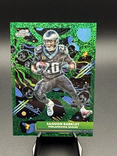 2025 Topps Cosmic Chrome Saquon Barkley Base (RAW)