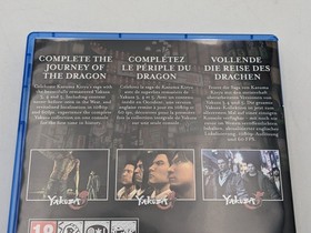 The Yakuza Remastered Collection Video Game for Playstation 4, PEGI-18 Lot of 5