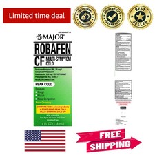 Cherry Menthol Robafen CF Cough Syrup - 4 fl oz Dextromethorphan & Phenylephrine