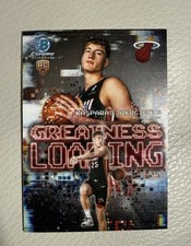 2025-26 Topps Bowman  Kasparas Jakucionis Greatness Loading GL-20 RC Heat Rookie