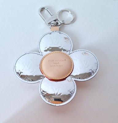 NEW Louis Vuitton LV Ski 2025 Vivienne Silver Mirror Bag Charm Key