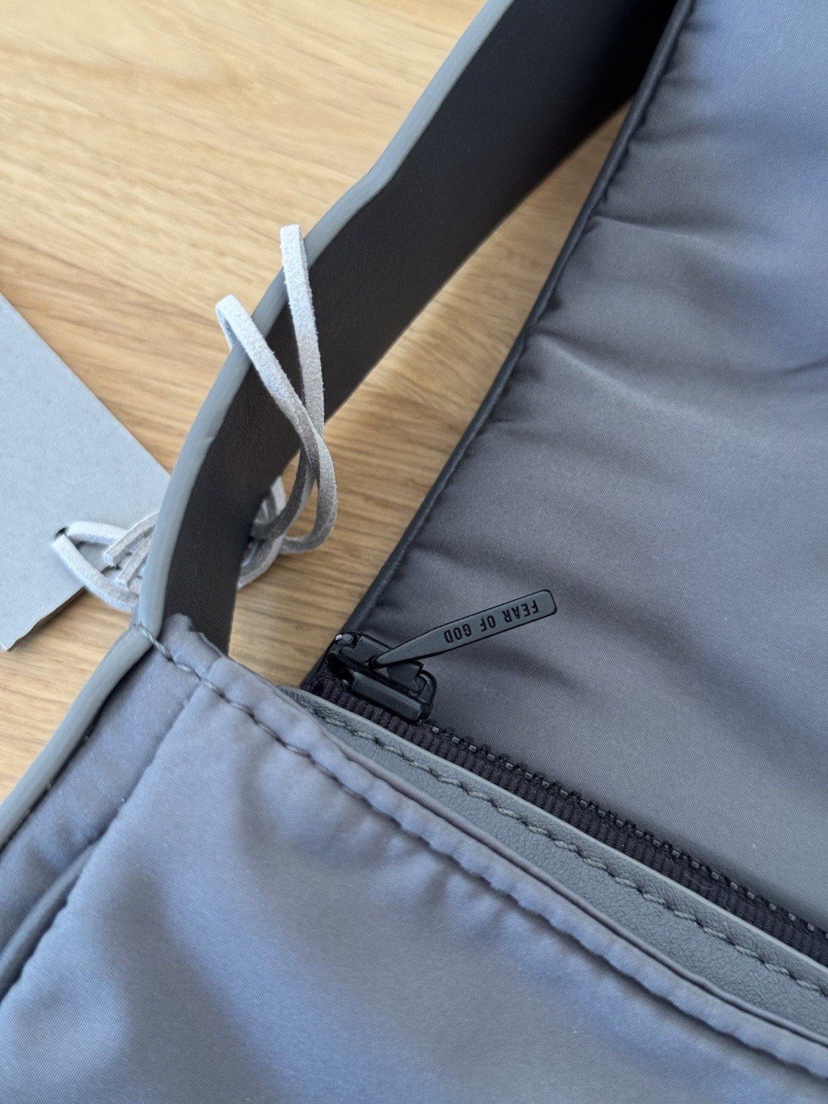 BNWT Fear of God GREY Crossbody Bag Mr Porter Exclusive Jerry Lorenzo Minimal thumbnail 10