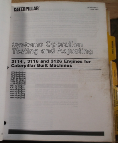 CAT Caterpillar 953C Piste Chargeur Service Magasin Réparation Livre Manuel - Photo 5 sur 22
