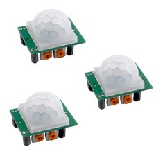 3 PCS HC-SR501 PIR Motion Sensor Detector Module Infrared 4.8-20V Adjustable