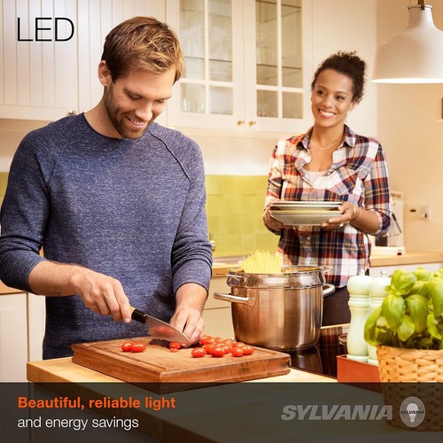 SYLVANIA ECO LED Light Bulb, A19 60W 8 Count (Pack of 1), Soft White - Picture 3 of 7