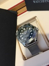 Omega Seamaster Professional 300m Green “Seaweed” Steel Mesh Bracelet 