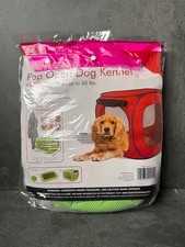 Sport Pet Designs Pop Open Dog Kennel - For Medium Dogs Up To 50 Lbs Never Used