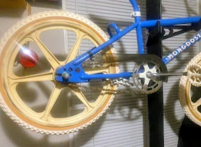 1986 Mongoose FS-1 Brilliant Blue BMX Bike Freestyle Bike Original