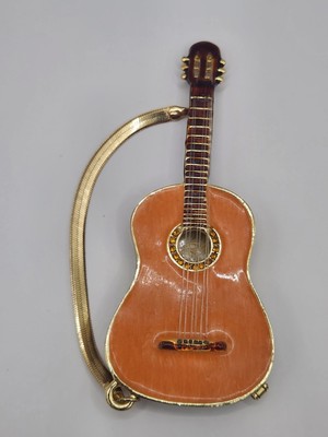 Work Of Art Object d'Art Fine Collectible ''Flemco  Bass Guitar #62 Trinket Box