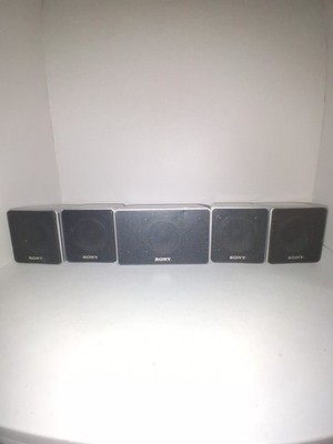 Sony STR-K670P Speakers Only - Tested Works- Minor Paint Damage *READ DESC*