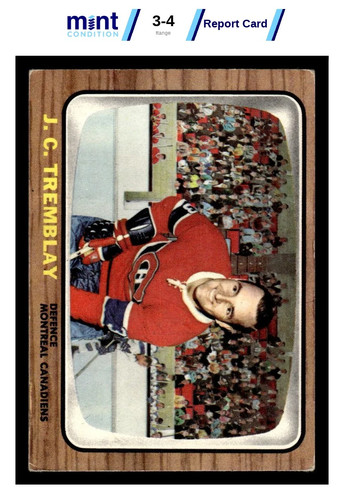 J. C. Tremblay #5 1966 Topps card