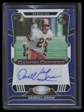 2023 Certified Canton Certified Signatures Blue Etch 18 Darrell Green Auto 1/20