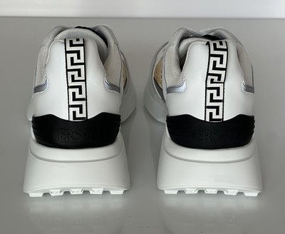 Versace Medusa Men’s White/Black/Gold Sneakers 11 US (44 Eu) 1011942 IT NIB $825 Versace Medusa Men main image 2