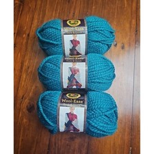 Lion Brand Wool Ease Thick Quick Yarn Peacock 171 Super Bulky 6 Bundle 3