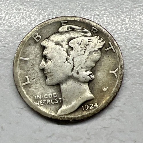 1924-S MERCURY SILVER DIME ACTUAL COIN Get More Today & Save Shop Here Buy Here