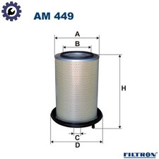 AIR FILTER AM 449 FOR SCANIA 2/-/series 3 DS9/DSC9.01 8.5L DSC11.21/16 11.0L