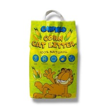Garfield Corn Cat Litter 10L Natural Biodegradable Eco Friendly Odor Control