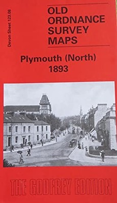 Plymouth (North) 1893: Devon Sheet 123.0... by Oliver, Richard Sheet map, folded