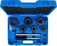 BGS 7x Rohre Gewinde Schneidkluppen Satz 3/8-11/4" BSPT Rohrgewindeschneider Set