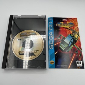 AH-3 Thunderstrike (Sega CD, 1993) CIB Complete Mint Reg