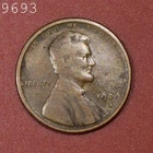 1909-S Lincoln Wheat Cent "F"