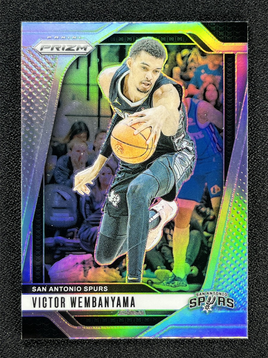 2024-25 Panini Prizm Basketball Victor Wembanyama #172 Silver Prizm Spurs