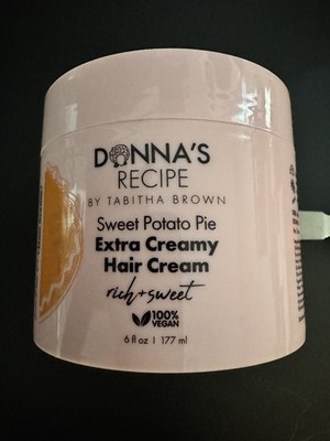 Donna's Recipe by Tabitha Brown Sweet Potato Pie Extra Creamy Hair Cream 6oz