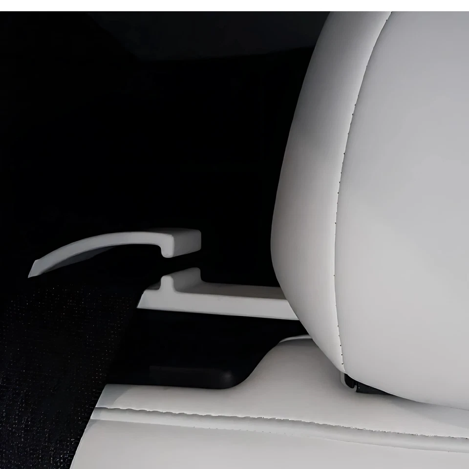 3D Printed Tesla Model Y Rear Seatbelt Guide – PETG Durable Clip (White) - Image 2 of 2