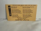 Vintage OILZUM Motor Oil Ben Davis Cambridge MASS  RARE 3.5" x 6"