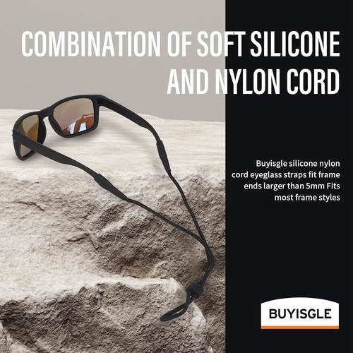 5 Stück Sport Sonnenbrille Umhängeband Brille Lesebrille Umhängeband Halsband Halter - Bild 3 von 7