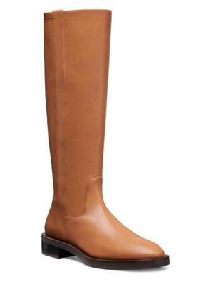 STUART WEITZMAN Sadie II Lambskin Leather Knee High Boots Size 6
