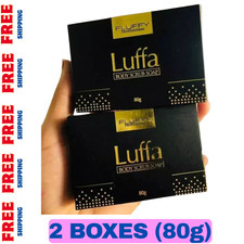 FLUFFY LUFFA Body Scrub Soap 80g Remove Dirt Dark Spots Dead Skin Cells x 2