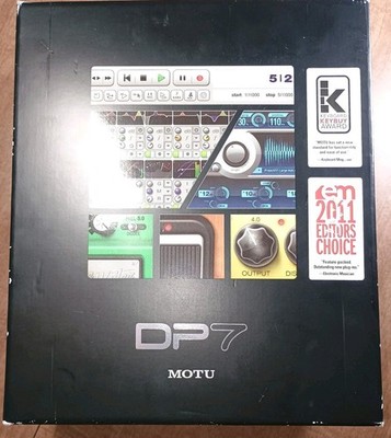 MOTU Digital Performer 7 (DP7) Digital Audio Workstation 