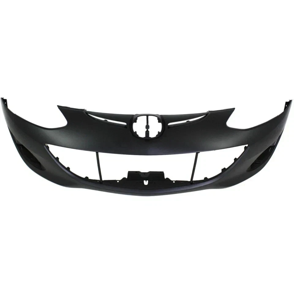 Par de cubiertas de parachoques delantero fascia y luz antiniebla para Mazda 2 2011-2014 Foto 2 de 4