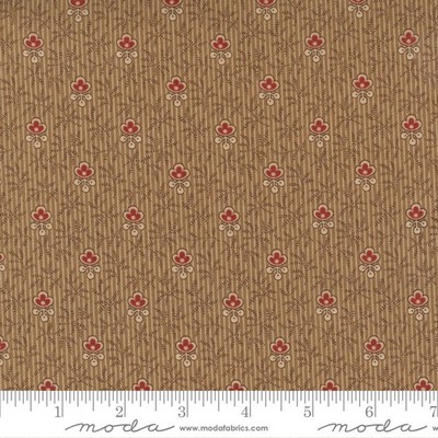 Rose  38123 12 Tan Moda Jo Morton