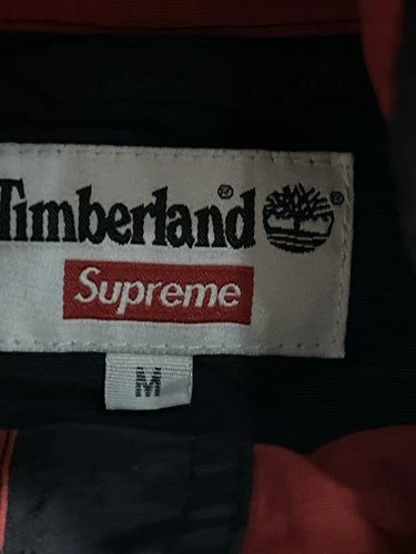 Chaqueta Anorak Supreme  Timberland  2021 Ss21 Con Bordado Grande En La Expalda image 5