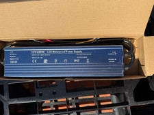 400W Output LED Waterproof LED Power Supply 12V 33A, 110-130AC, IP67 NEW