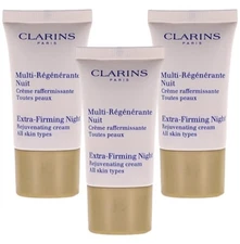 CLARINS EXTRA-FIRMING NIGHT CREAM 0.5 OZ EACH X 3 = 1.5 OZ NEW & SEALED Nwob