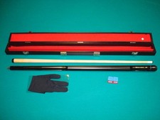     New Billiard Cue Cue Case Set with Gloves and Chalk KS-5 My Cue    