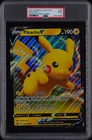 2021 POKEMON SWSH BLACK STAR PROMO PIKACHU V BOX-JUMBO #061 PIKACHU V PSA 9
