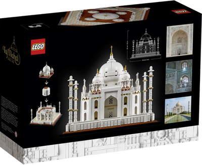 LEGO Architecture Taj Mahal – 21056 – Retired 2023 – 100% Complete