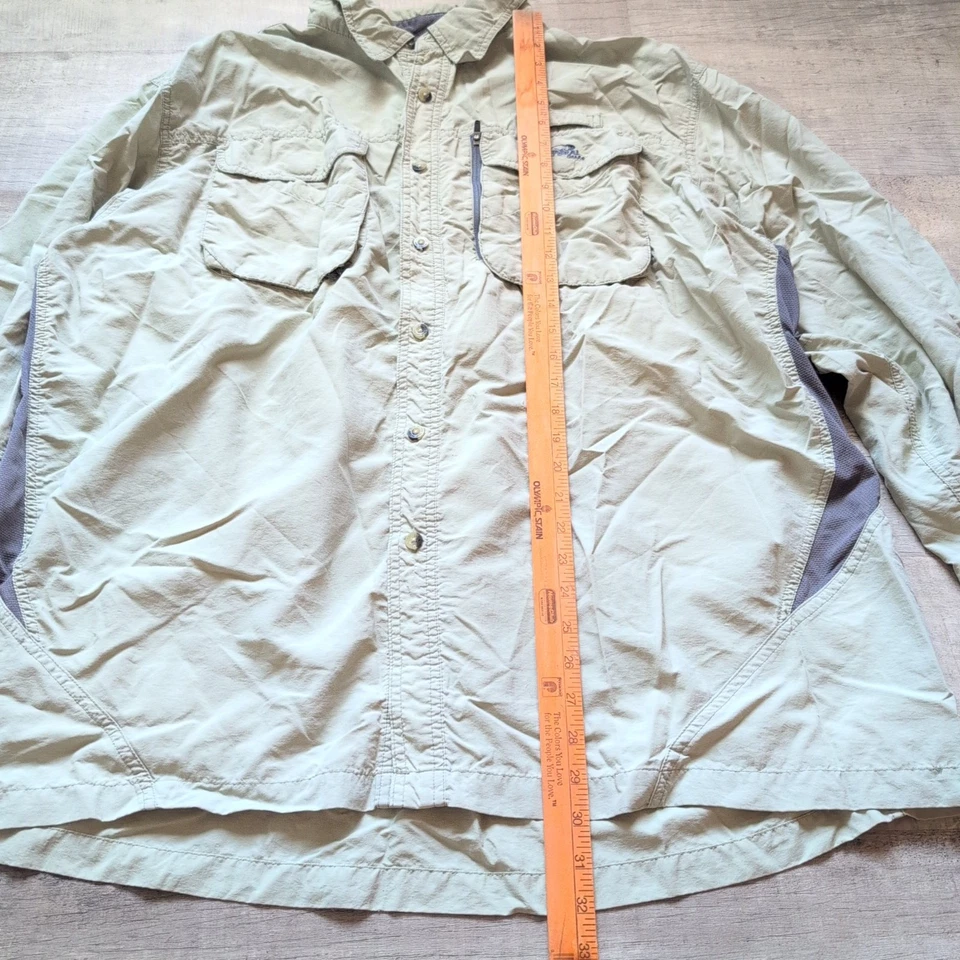 Natural Gear Hunting full zip  Windbreaker jacket Mens Adult 2xl Green Pockets - Image 4 of 4