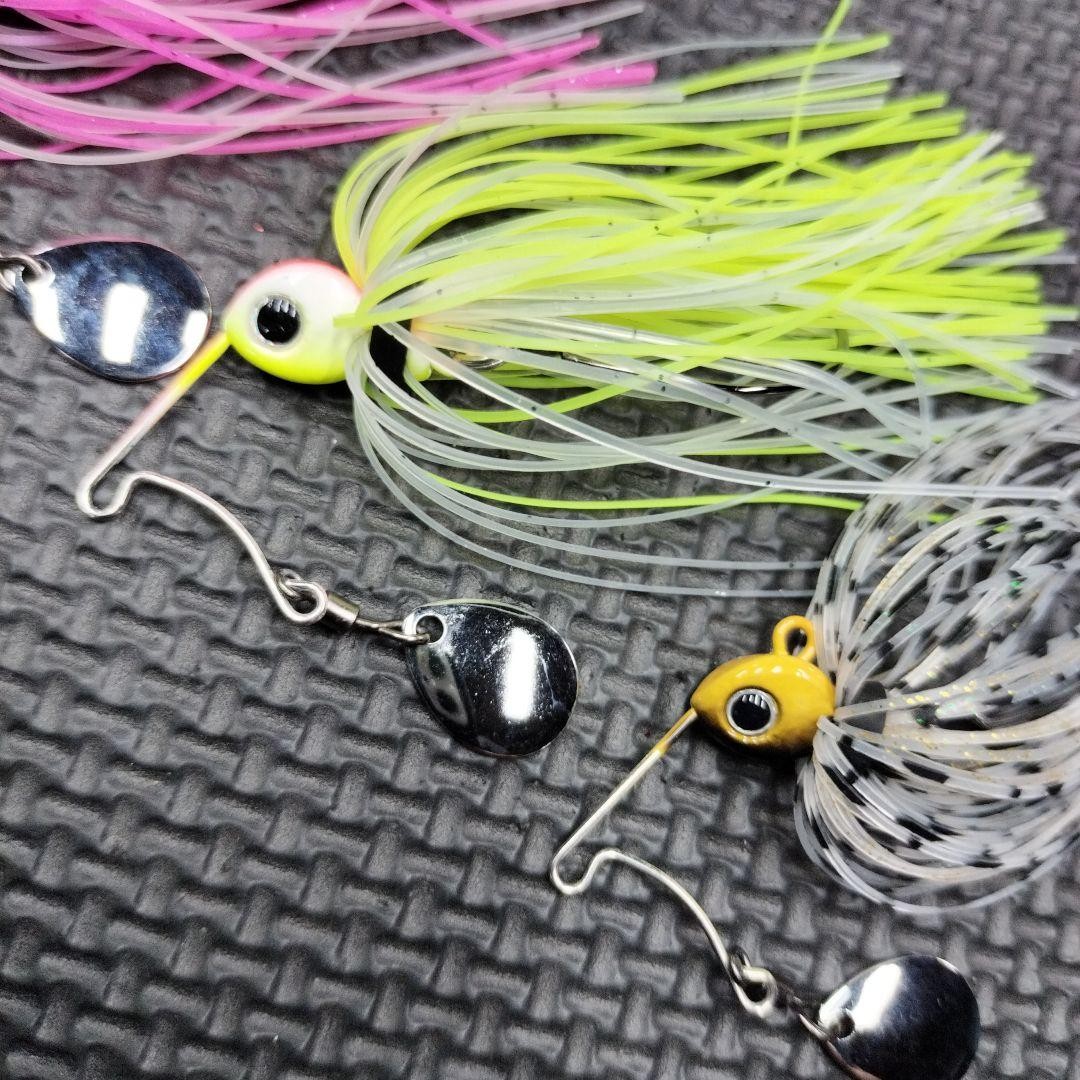 Spinnerbait 3 Piece Set Bass Lure - Image 2