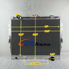 Aluminum Radiator For 1976-1979 Chrysler Valiant V8 Engine At