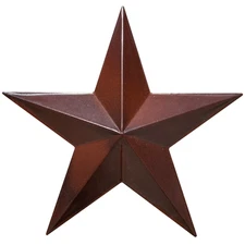 Rustic Dimensional Barn Star - 11" Country Farmhouse Home Decoration