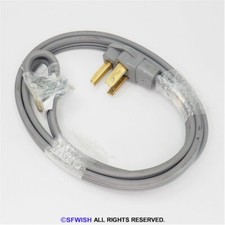 Smart Choice GRAY 6' 30-Amp. 3-Prong Dryer Cord OPEN BOX 