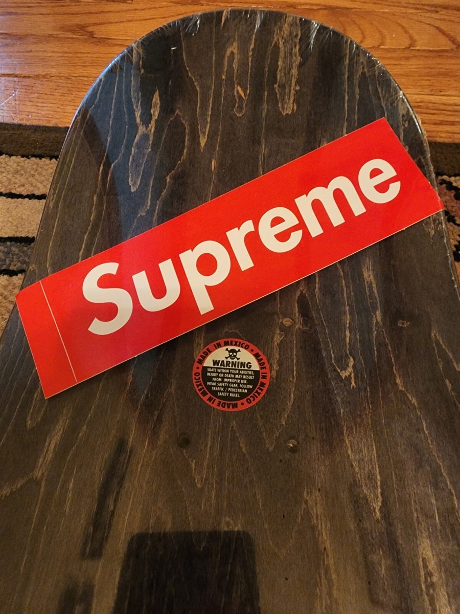 Supreme Chrome Logo Skateboard Deck SS20 Drop | eBay