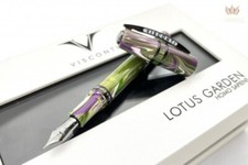 STYLO PLUME DE JARDIN VISCONTI ÉDITION LIMITÉE HOMO SAPIENS LOTUS DESIGN ÉLÉGANT !!