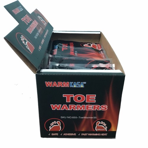 Kasa Hot Toe Warmers 10 Pairs 20 Pack Foot Warmer Ski Winter Heat Warmmers - Picture 6 of 7